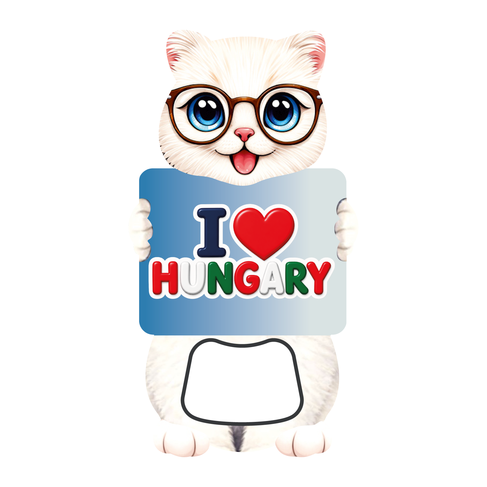 Hungary Cat Bottle Opener #1