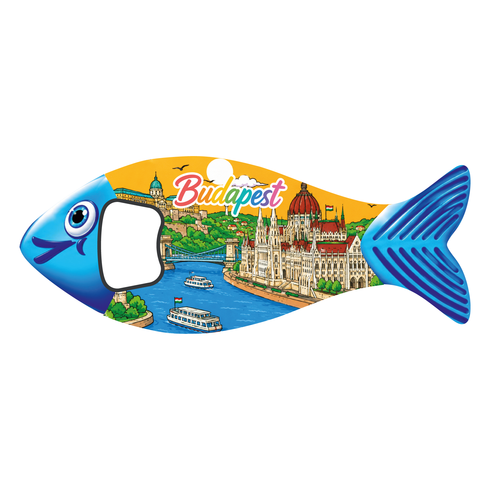 Hungary Fish Bottle Opener #1
